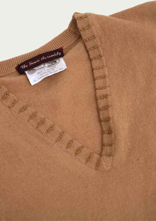 Bunny Embroidered 100% Wool Vest