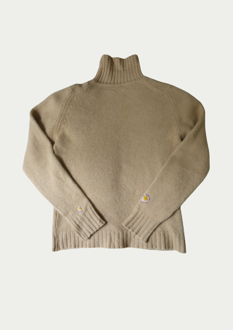 Vintage Caramel Cashmere Jumper