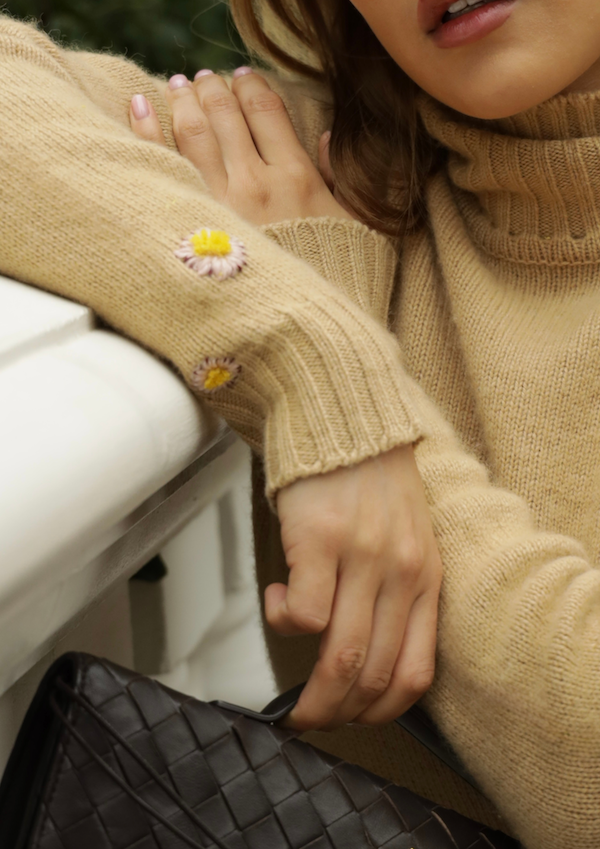 Vintage Caramel Cashmere Jumper