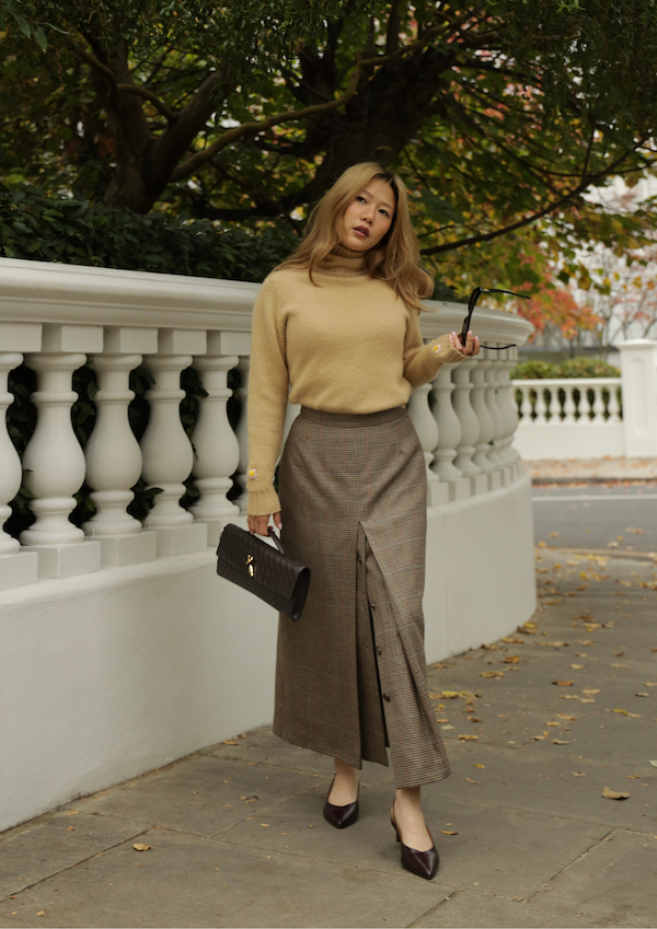 Vintage Caramel Cashmere Jumper