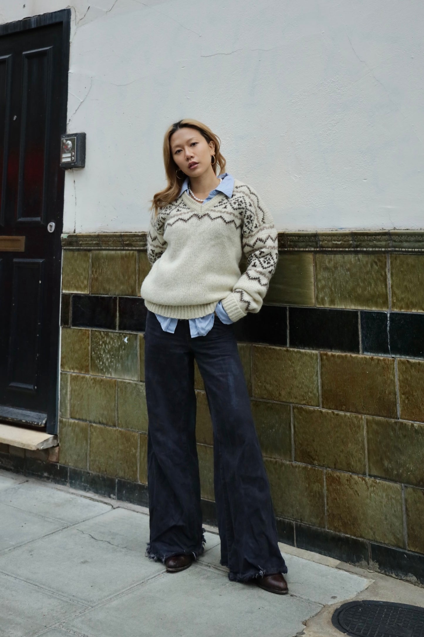 Vintage Wool Fairisle Jumper