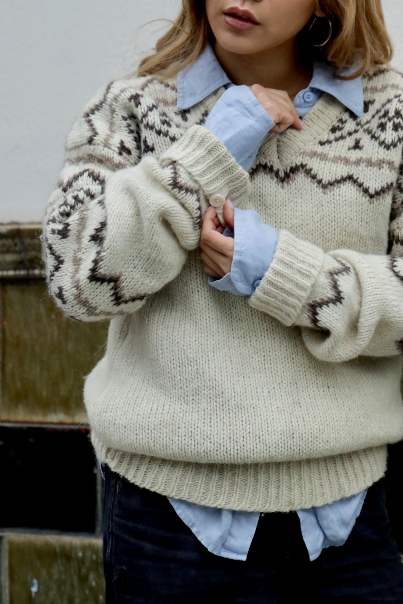 Vintage Wool Fairisle Jumper